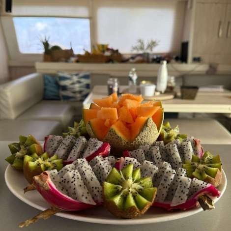 Food onboard AQUANIMITY # 5