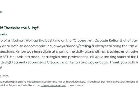 Review img # 4 of the yacht Cleopatra