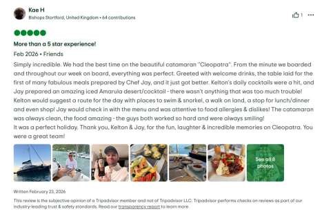 Review img # 6 of the yacht Cleopatra