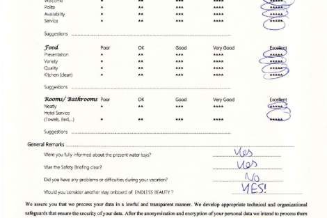 Review img # 26 of the yacht ENDLESS BEAUTY