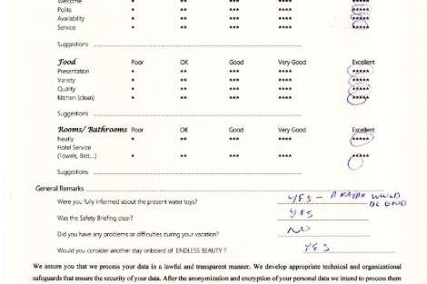 Review img # 23 of the yacht ENDLESS BEAUTY