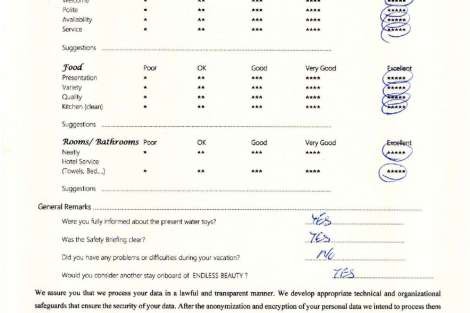 Review img # 19 of the yacht ENDLESS BEAUTY