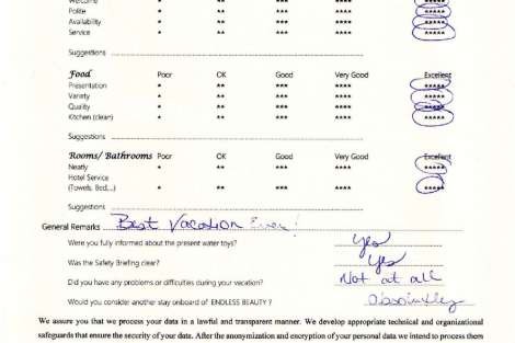 Review img # 21 of the yacht ENDLESS BEAUTY