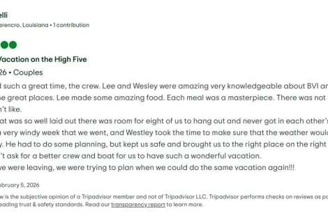 Review img # 3 of the yacht HIGH 5