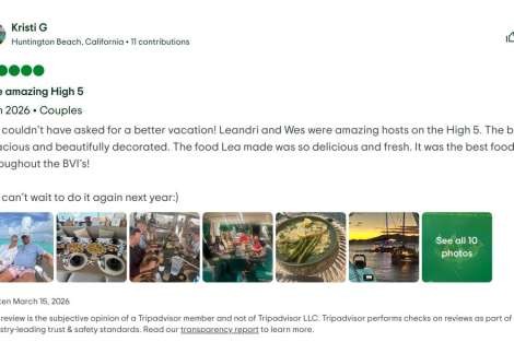 Review img # 1 of the yacht HIGH 5