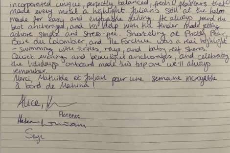 Review img # 1 of the yacht Mahina 3