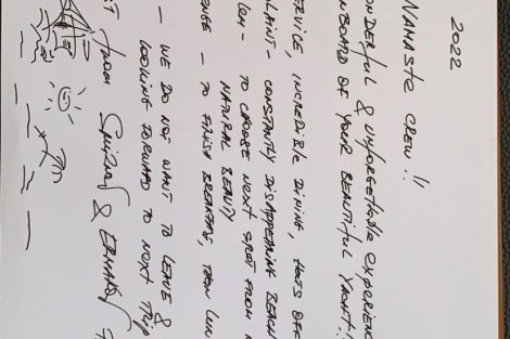 Review img # 5 of the yacht NAMASTE