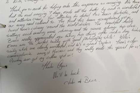 Review img # 2 of the yacht NAMASTE