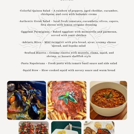 Food onboard Tupelo Honey # 3